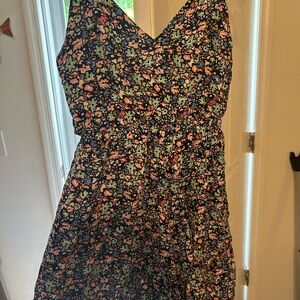 Floral Sleeveless Romper